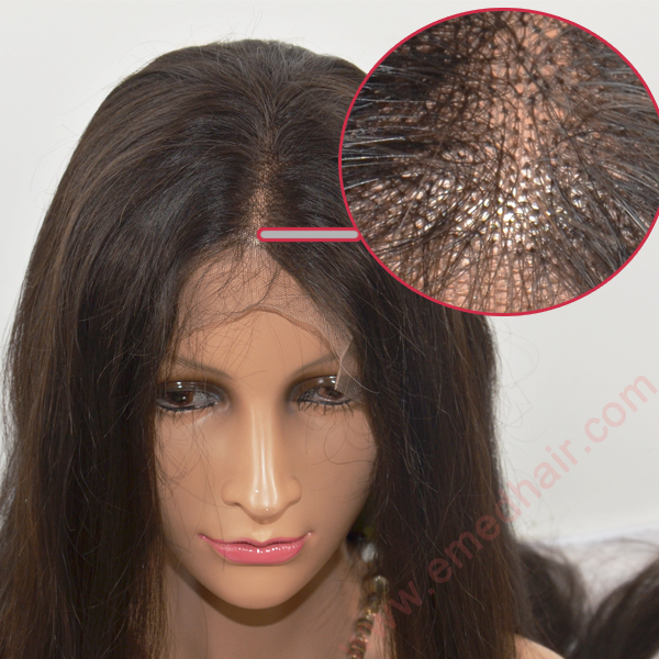 Straight Brazilian remy lace wig LJ165